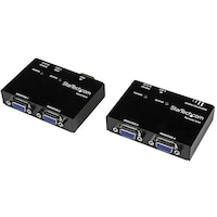 Startech StarTech VGAエクステンダー/Cat5/アナログRGBビデオディスプレイ延長器/最大150m/送信機・受信機セット ST121UTP 1箱(1個)