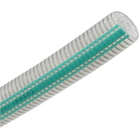 トヨックス TOYOX 食品・化粧品・薬品等の搬送・吸引配管用ホース フッソサーモS100℃ホース 内径19.5mm×外径28.5mm 長さ8m FSTH100C198 FSTH100C198 1巻