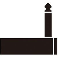 オーディオテクニカ オーディオテクニカ 変換プラグ モノラル標準ジャックーモノラル標準Lプラグ