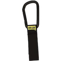 RIPTIE RIPTIE ケーブルキャリアー(カラビナ8cm・黒) 25.4mmX152.4mm 2本入 黒 JB6C02BK 1Pk(2本)