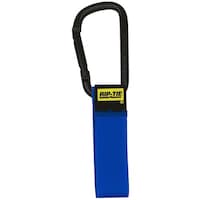RIPTIE RIPTIE ケーブルキャリアー(カラビナ8cm・黒) 25.4mmX152.4mm 10本入 青 JB6C10BU 1Pk(10本)