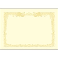 ササガワ ササガワ 賞状用紙 *OA賞状用紙 クリーム A3判 縦書用 10P 1001087
