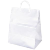 ササガワ ササガワ 手提袋 手提げ袋 パールバッグ 350×250×450 白 10P 3505721