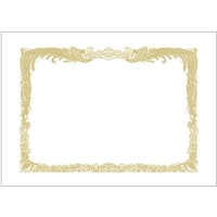 ササガワ ササガワ 賞状用紙 賞状用紙 上質紙 A3判 縦書用 1005040