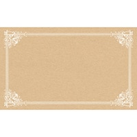 ササガワ ササガワ POP ショーカード 名刺サイズ レリーフクラフト 1601742