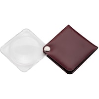 エッシェンバッハ エッシェンバッハ 携帯用ルーペ ハンディルーペ 角型 レッド 3.5倍 1752160 1個