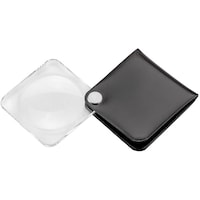 エッシェンバッハ エッシェンバッハ 携帯用ルーペ ハンディルーペ 角型 ブラック 3.5倍 1752550 1個