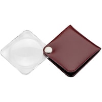 エッシェンバッハ エッシェンバッハ 携帯用ルーペ ハンディルーペ 角型 レッド 3.5倍 1752150 1個