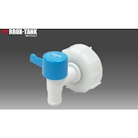 コクゴ KOKUGO 積み重ねられるポリエチレン製タンク BROXTANK用キャップ レバーコック付