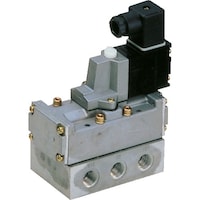 CKD CKD パイロット式5ポート弁セレックスバルブ 4F51010BAC100V 1個