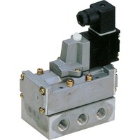 CKD CKD パイロット式5ポート弁セレックスバルブ 4F51010BDC24V 1個