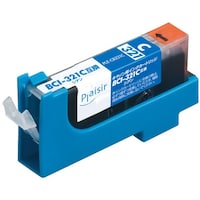 プレジール Plaisir キヤノン BCI321C互換インクカートリッジ PLECB321C 1個