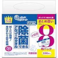 EBS エリエール ウェットティッシュ 除菌できるアルコールタオル ボックス つめかえ用 42枚×8P