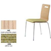 NAIKI ミーティングチェアー E360FM3GRE 1脚