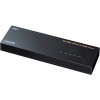 サンワサプライ SANWA 4K・HDR・HDCP2.2対応HDMI切替器(4入力・1出力) SWHDR41LN 1台