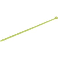 芝軽粗材 コンベックス 結束バンド黄色 CV200YELLOW 100本入り