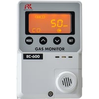 理研計器 理研 簡易定置型一酸化炭素計 EC600 一体型 乾電池仕様(トレーサビリティ証明書付) EC6000002X2000 1台