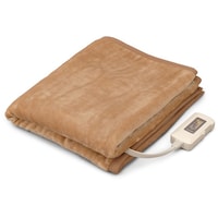 アイリスオーヤマ IRIS 513904 電気しき毛布 フランネル調 ライトブラウン EHBF1480LT 1枚
