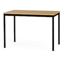 ナカバヤシ ナカバヤシ フラットテーブル オークブラック 100×60