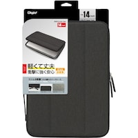 ナカバヤシ ナカバヤシ PCケース 14インチ汎用PCセミハードケース ブラック