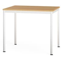 ナカバヤシ ナカバヤシ フラットテーブル オークホワイト 80×60