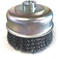 高島産業 カップブラシ 電動工具用 カップ型 120xM16x38x110 SUS0.3