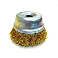 高島産業 カップブラシ エアー工具用 カップ型 75x16x25x68 真鍮0.15