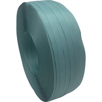 ウッドプラスチック ウッドプラスチック 【まとめ買い】再生PPバンド グリーンライトバンド eS15 青 15.5mm×1000m(厚み0.56mm)5巻セット ES15BLUE5P 1S