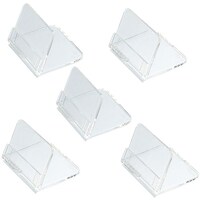 共栄プラスチック 共栄プラスチック 豆カード立 大 5個入