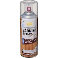 アサヒペン アサヒペン 水性ニススプレー 300ML 透明(クリヤ)