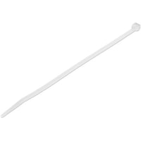 Startech StarTech 結束バンド/ナイロンケーブルタイ/100本入りパック/ホワイト/長さ20cm/幅4mm/ケーブル束の直径55mm CBMZT8N 1袋(100個)