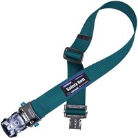 藤井電工 TSUYORON 胴ベルトのみ アジャスト付きワンタッチバックル 青緑 Lサイズ 幅50MM×長さ1400MM TUBAJOTNBGLBP 1本