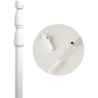 ササガワ ササガワ のぼりポール のぼり用ポール 3段伸縮式 白