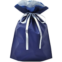 ササガワ ササガワ 巾着袋 巾着袋 ネイビー 310×430+120 50P