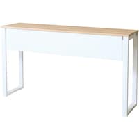 弘益 弘益 ハイカウンターテーブル幕板付 ホワイト脚 ナチュラル ASOHCT1845MWNA 1個