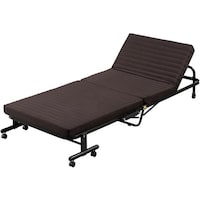 アイリスオーヤマ IRIS 104151 折りたたみベッド ベーシック ブラウン OTBBRN 1台