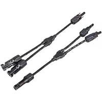 ASAGAO ソーラーパネル並列接続用二股ケーブル(2本セット) ASYCJP 1組(2本)