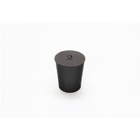 コクゴ KOKUGO 合成ゴム栓 No.2 17.5×14×20