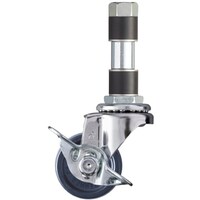 ハンマーキャスター ハンマー EXシリーズ パイプ差込み 自在SP付 エラストマー車 40mm 4152EXU40 1個