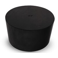 コクゴ KOKUGO 天然ゴム栓 黒 No.27 80.5×74×45