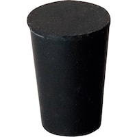 コクゴ KOKUGO 天然ゴム栓(黒)02 12×9×17.5