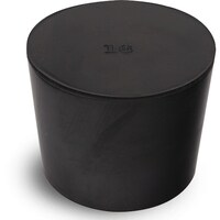 コクゴ KOKUGO 天然ゴム栓 黒 No.16 46×40.5×36.5