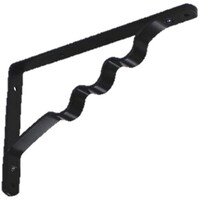 和気産業 WAKI ハンガーブラケット 180MM ブラック TK111 1個