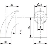 和気産業 WAKI ぬくもりUB エンド 32専用 ゴールド UB24G 1個
