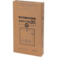 ケミカルジャパン ケミカルジャパン 丈夫なポリ袋 半透明 90L HD894 100枚