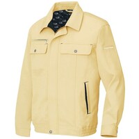 アイトス アイトス 長袖ブルゾンB(男女兼用)AZ6560 イエロー×ブラック M AZ6560019M 1着