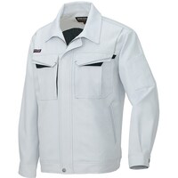 アイトス アイトス 長袖ブルゾンA(男女兼用)AZ6550 シルバーグレー×ブラック M AZ6550003M 1着