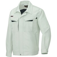 アイトス アイトス 長袖ブルゾンA(男女兼用)AZ6550 アースグリーン×ブラック M AZ6550005M 1着