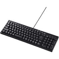 サンワサプライ SANWA USBハブ付コンパクトキーボード SKBKG2UH3BK 1台