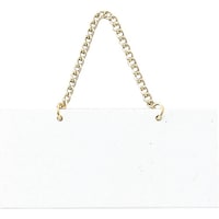 ヒカリ 光 プレート無地 くさり付